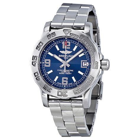 breitling colt 33 blue dial ladies watch|Breitling Colt 33 A 77387 .